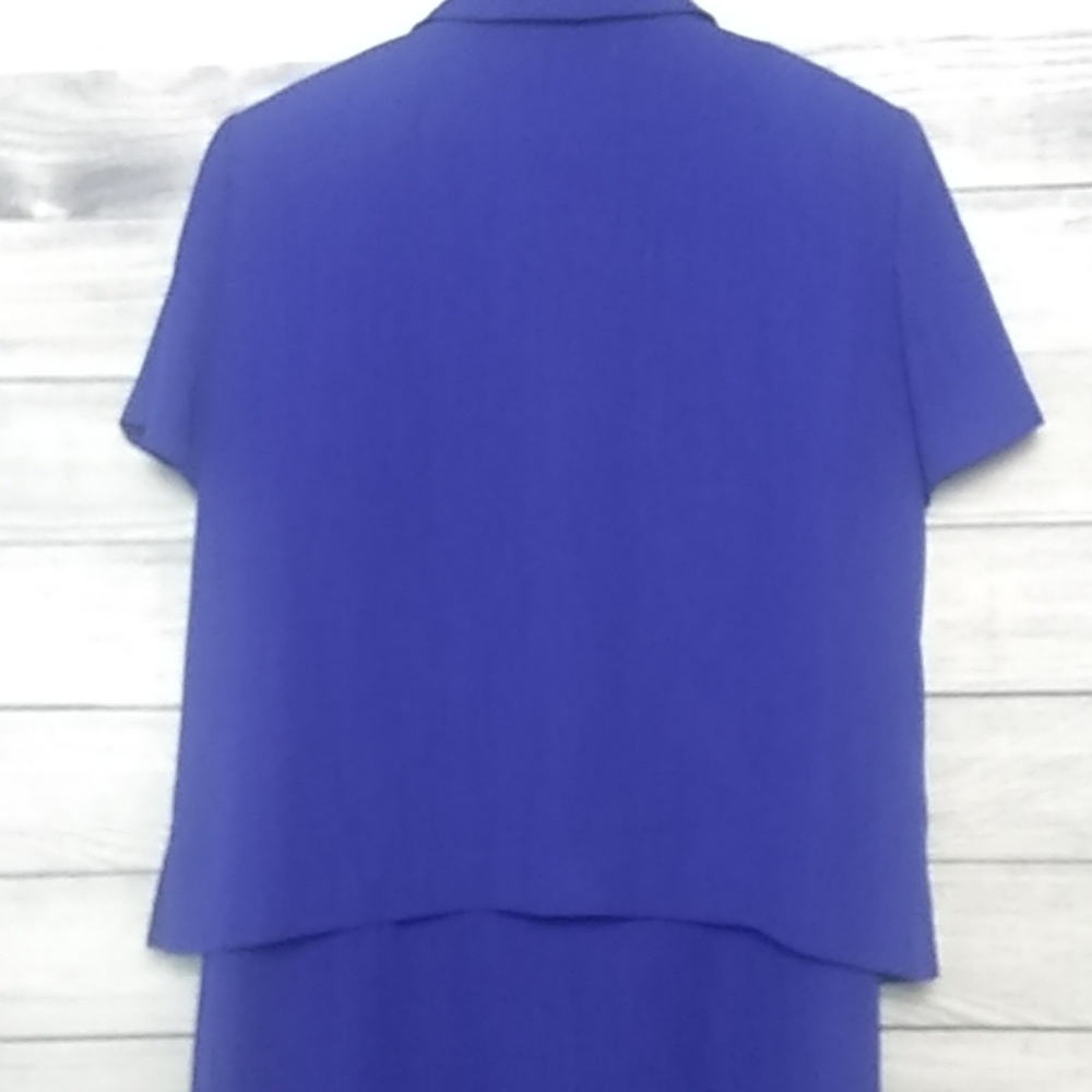 Leslie Fay Dress with jacket size 16. - Picture 4 of 7